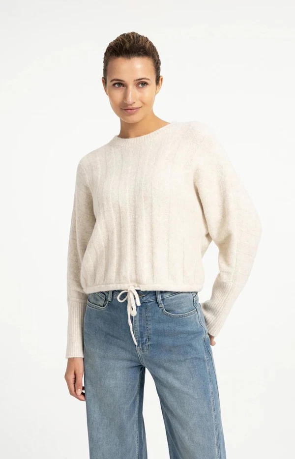YAYA Trui 01-000631-609 Off-White 1
