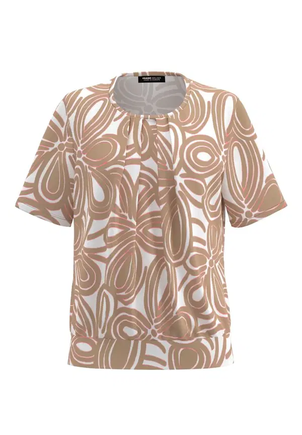 Frank Walder Blouse NOS716422 Beige 1
