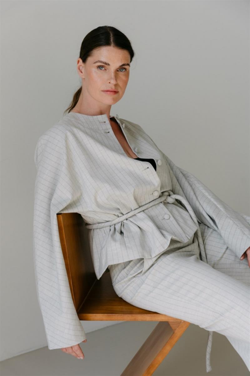 Aimée the Label Blazer Florella Grijs 1