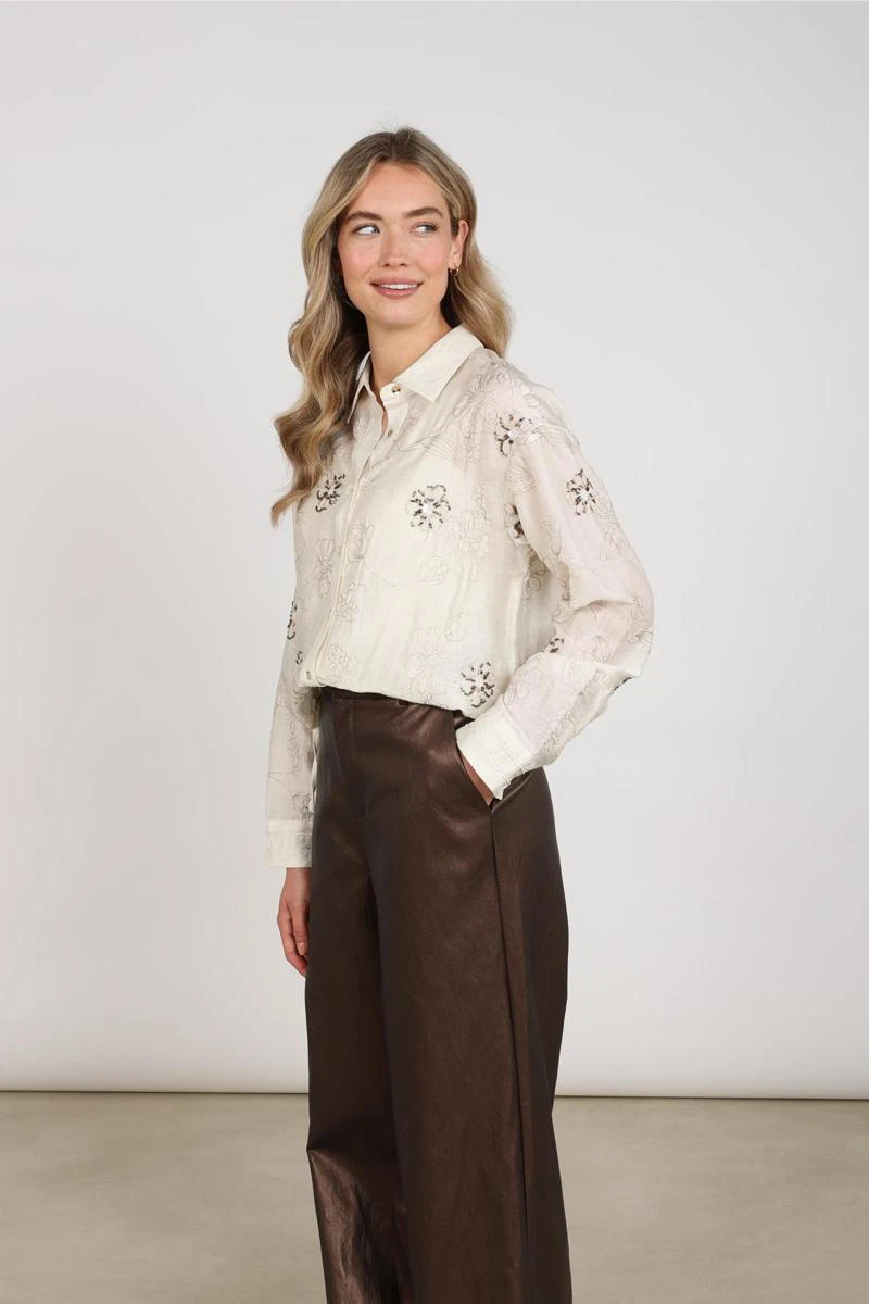 NUKUS Blouse NKF02152 Off-White 3