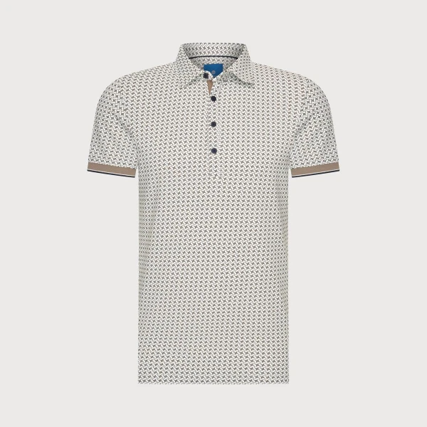 Blue Industry Polo KBIS26-M32 Taupe 1