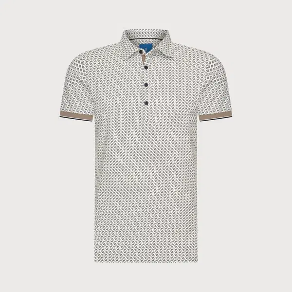 Blue Industry Polo KBIS26-M32 Taupe 1