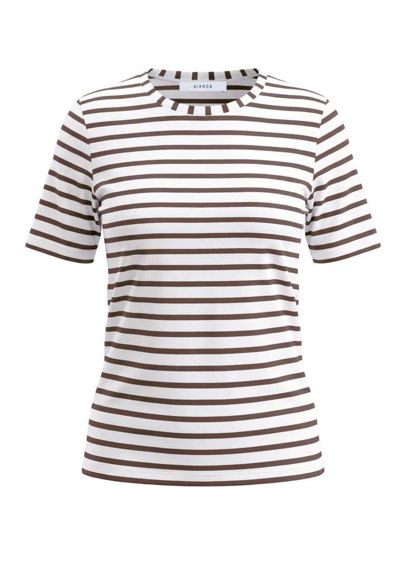 Bianca T-Shirt Lotti Bruin 1