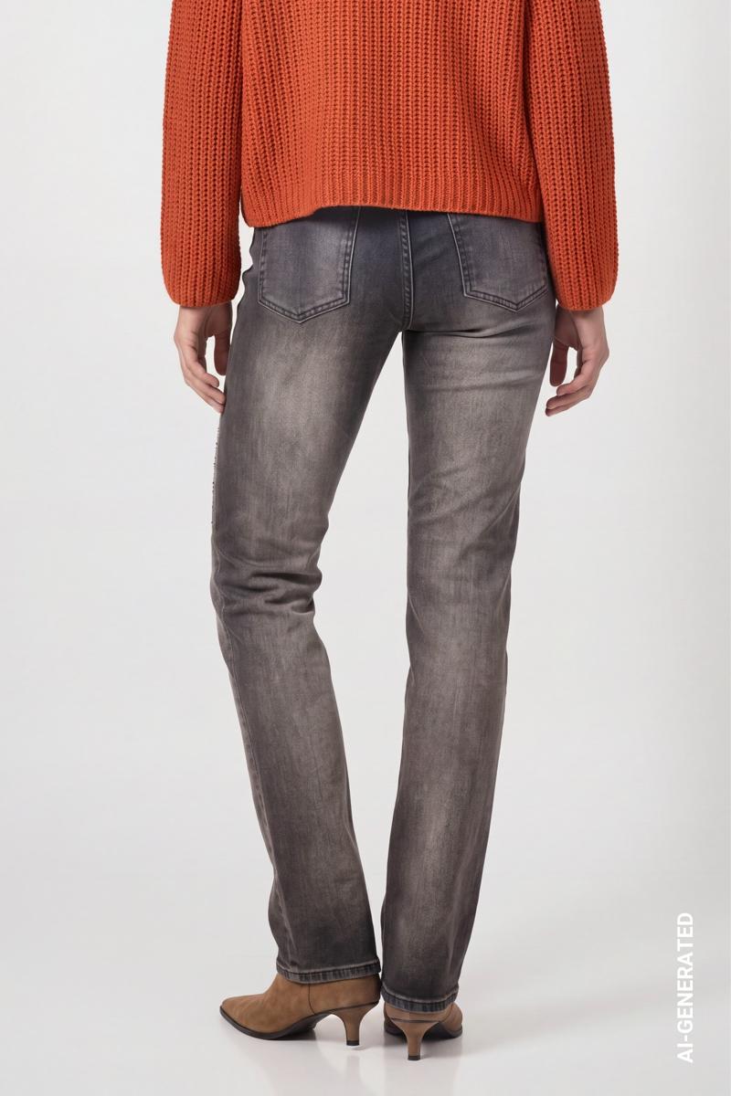 Monari Pantalon 810573 Zwart 2