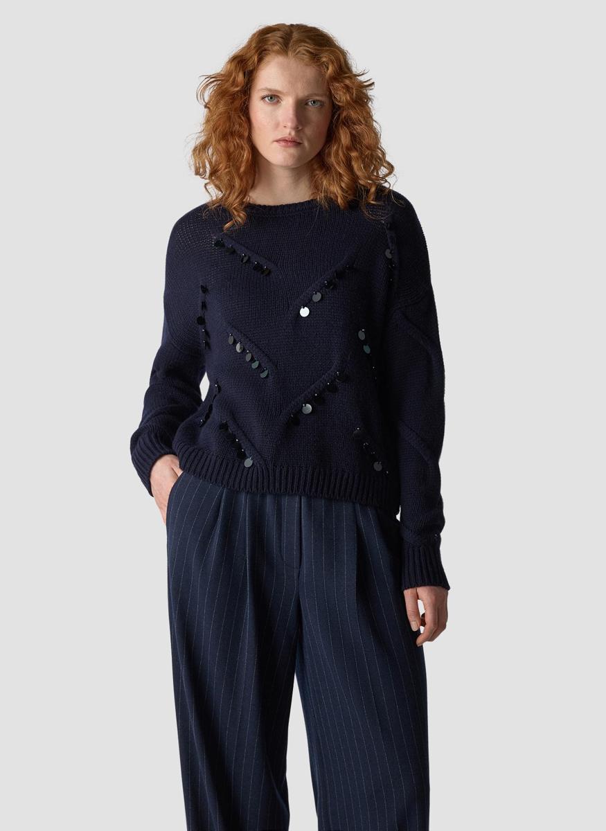 Le Comte Vest 55-631609 Blauw 1