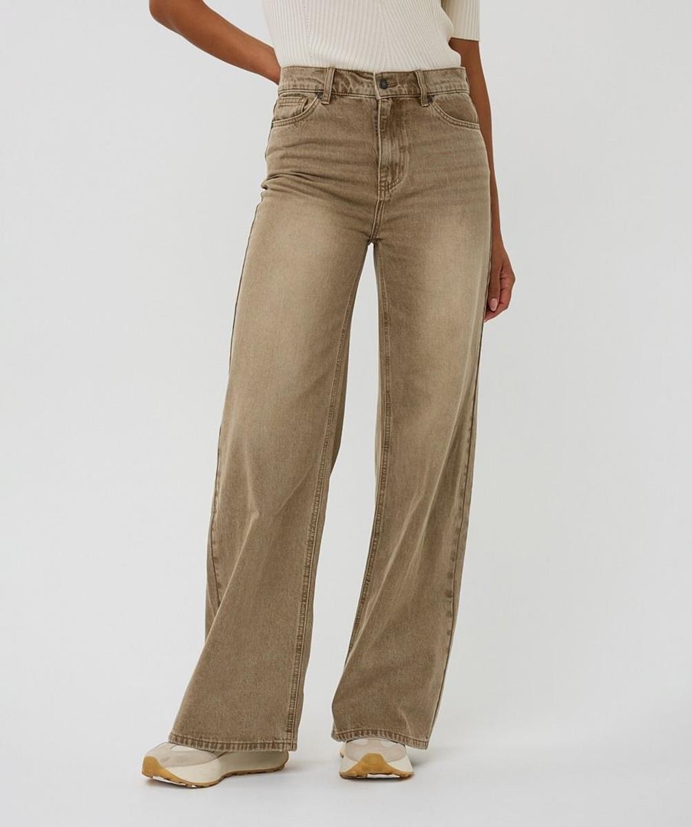 EsQualo Jeans F25.12504 Taupe 1