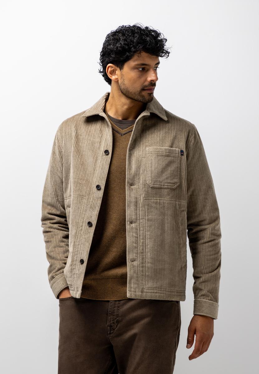 State of Art Overhemd 221-26289 Taupe 1