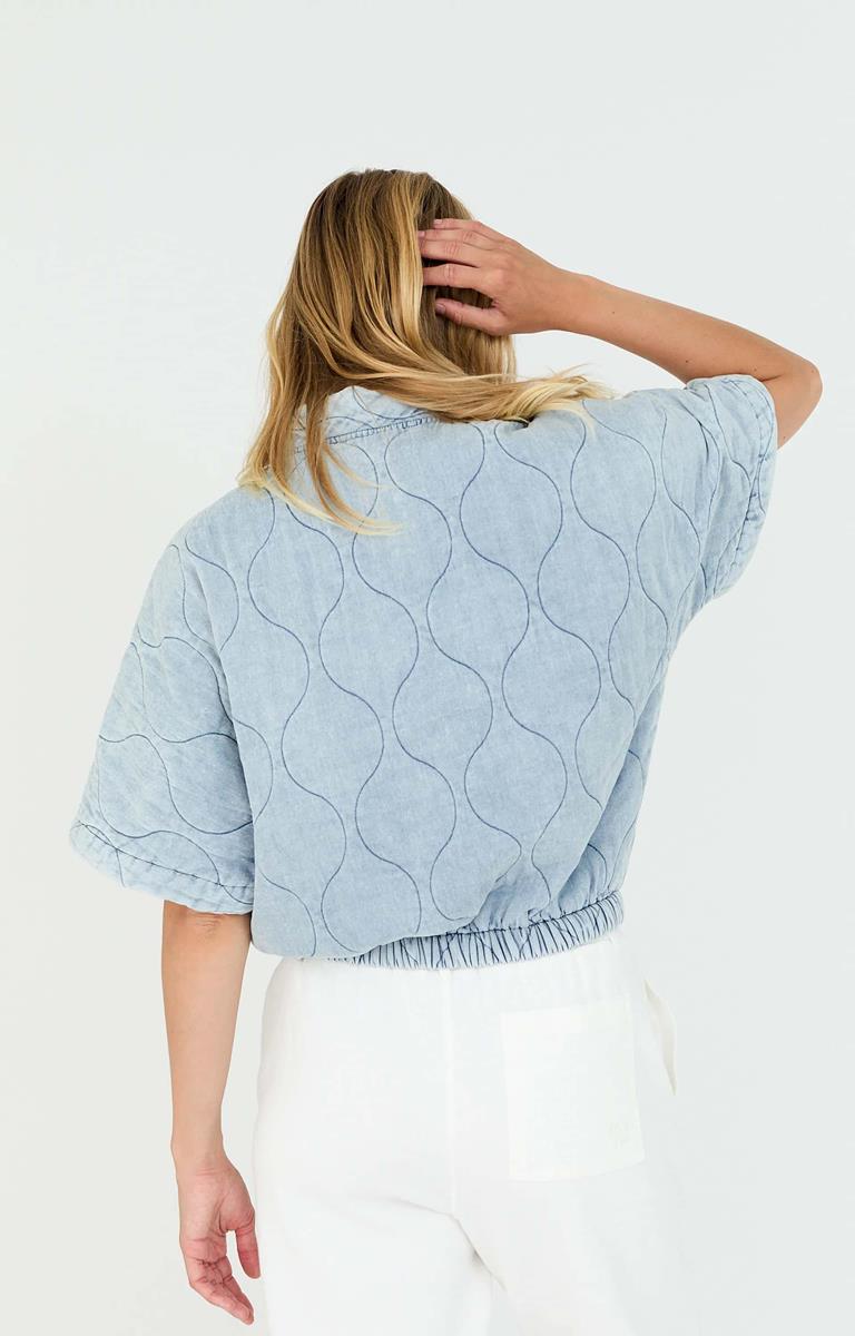 Moscow Bodywarmer Demmi Blauw 3