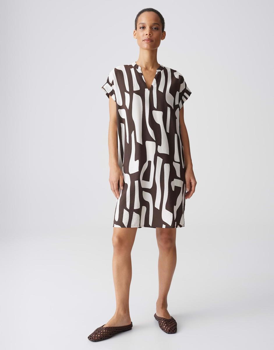 OPUS Jurk 10555114144429 Bruin 2