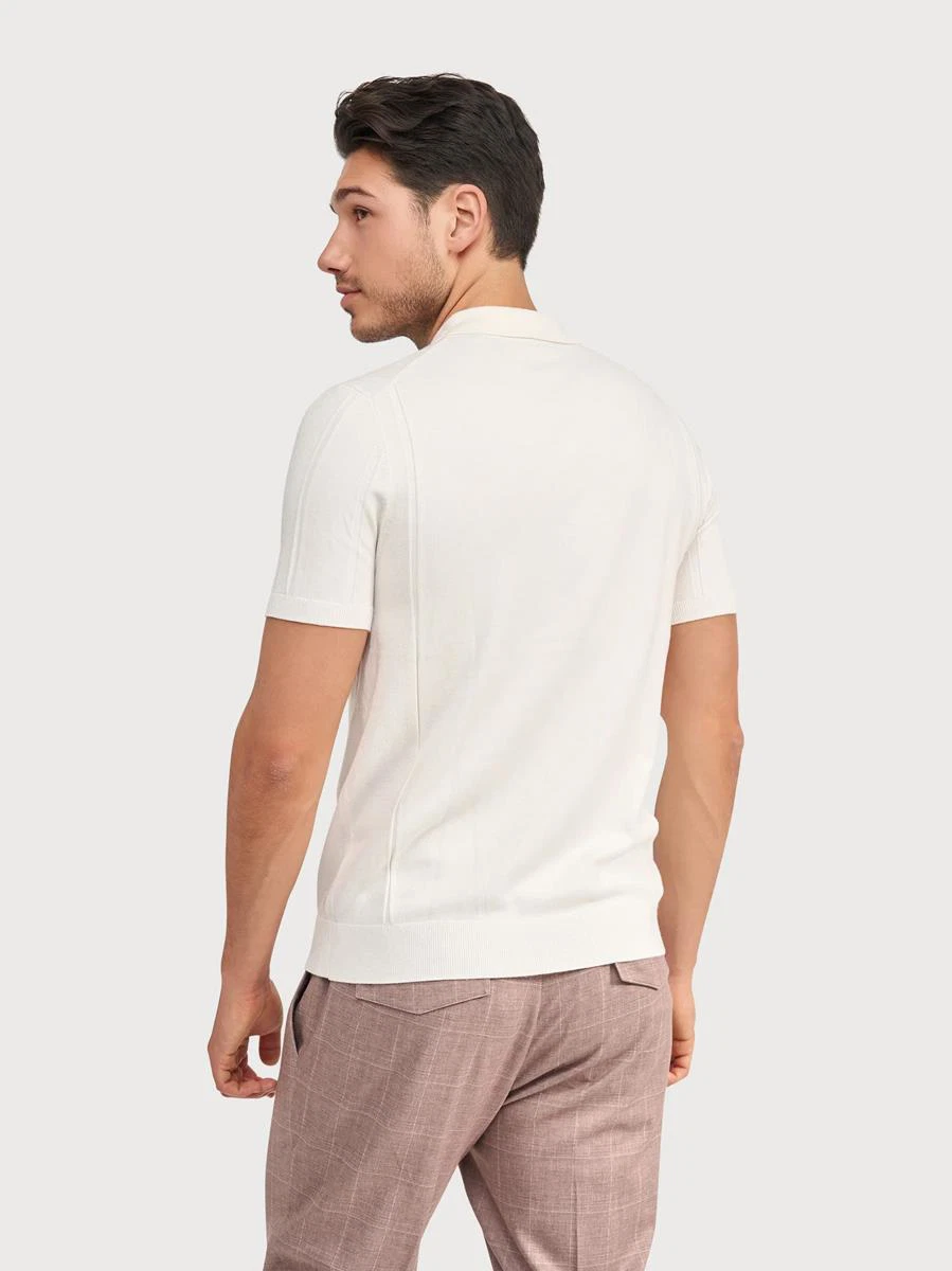 Blue Industry Polo KBIS26-M18 Off-White 3