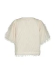 Neo Noir Blouse Aisa Frilly Off-White 4