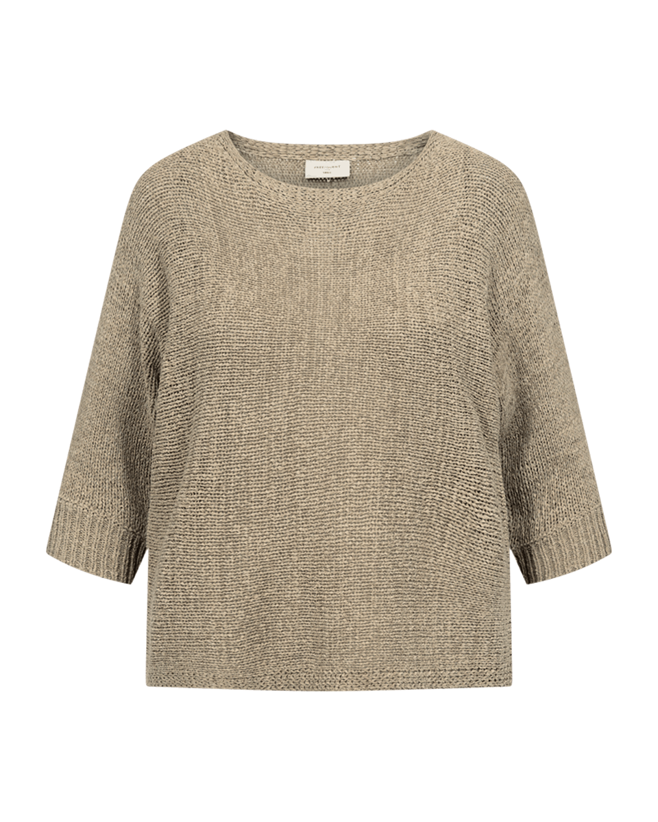 Freequent Trui Apper Beige 1