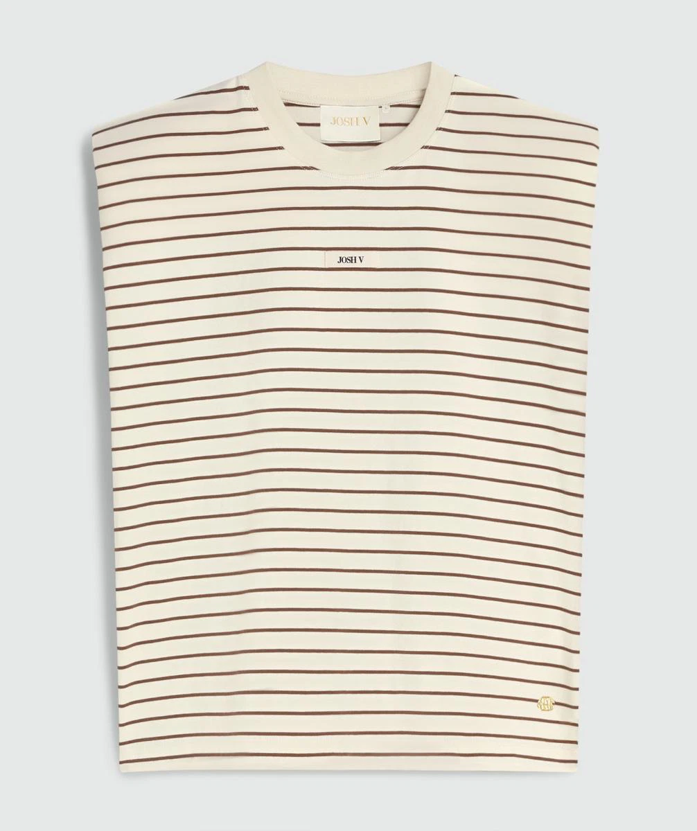 Josh V T-Shirt JV-2603-1103 Bruin 1