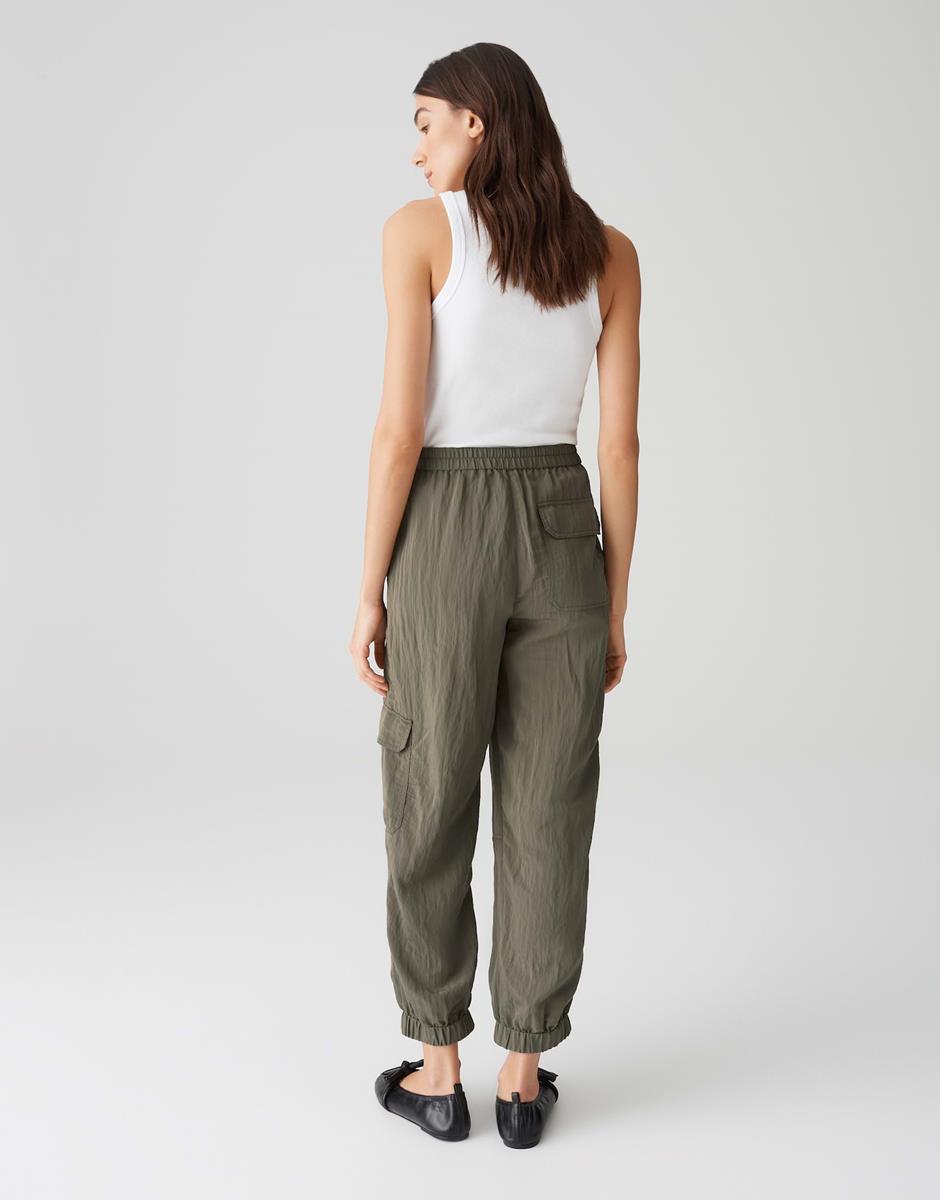 OPUS Pantalon Ersima Travel Groen 3