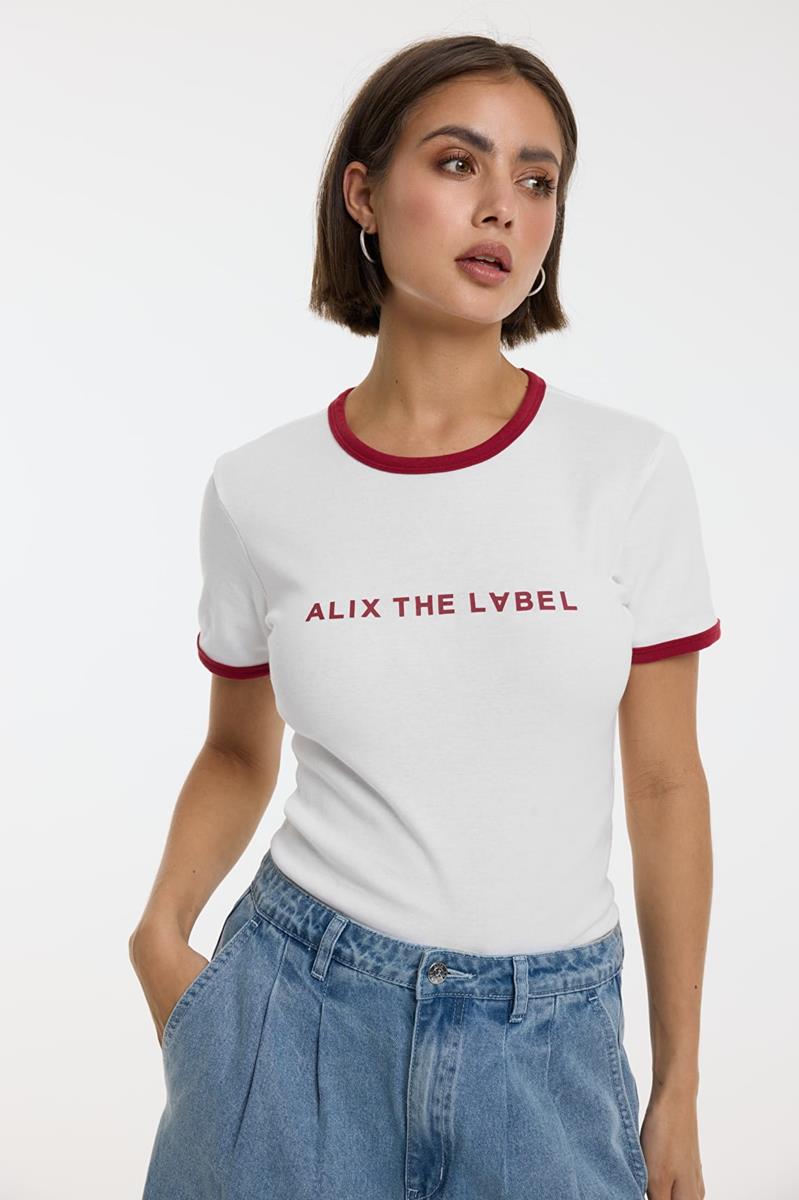 Alix The Label T-Shirt 2602884612 Off-White 1