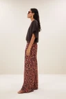 By-Bar T-Shirt Nuki Slub Bruin 4