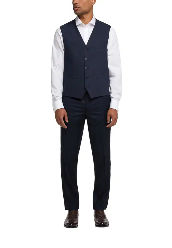 Carl Gross Gilet Winslow Blauw 1