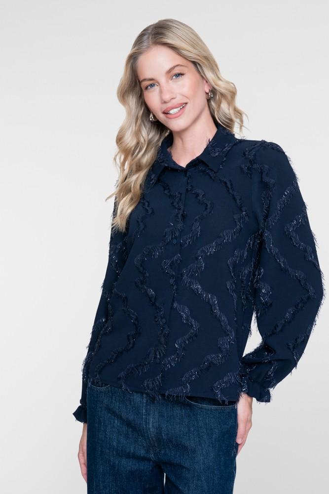 Geisha Blouse 63909-20 Blauw 1