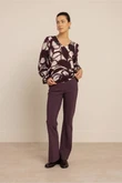 Studio Anneloes Blouse Paula Flower Paars 4