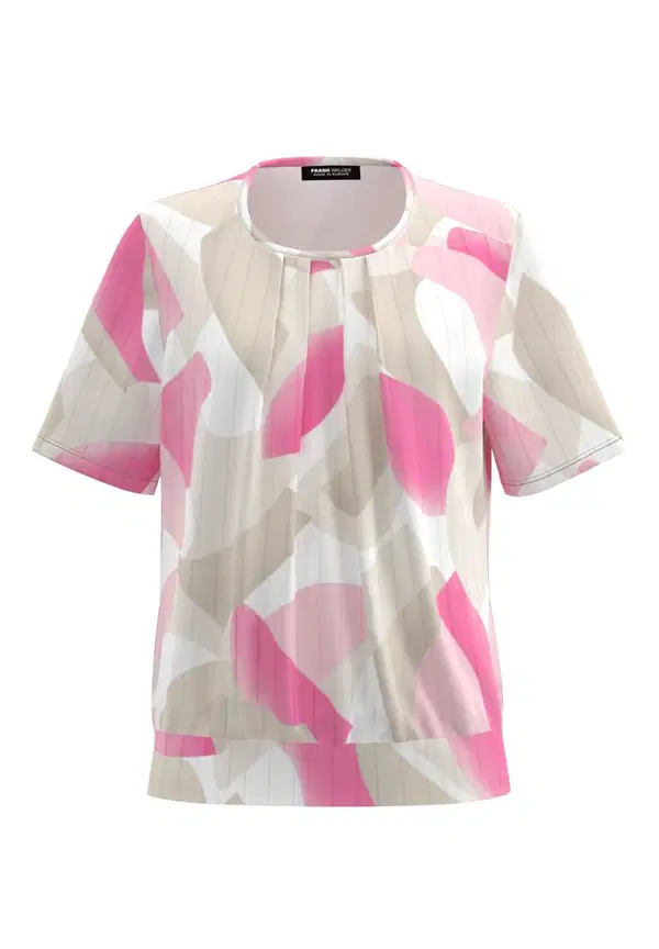 Frank Walder Blouse NOS716422 Roze 1