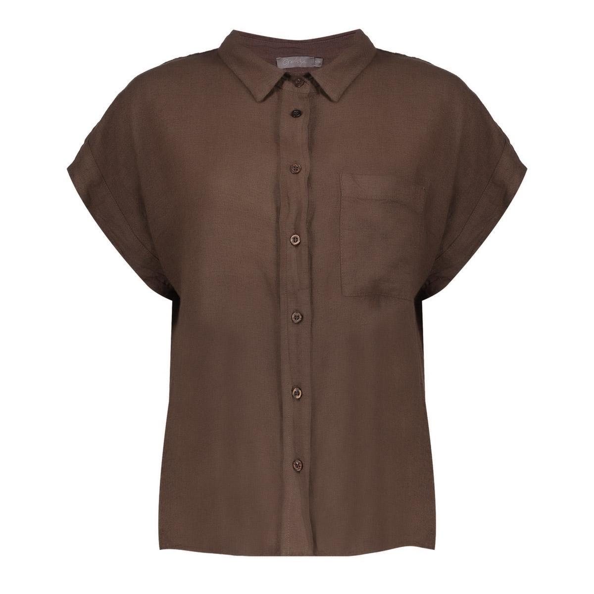 Geisha Blouse 63166-70 Bruin 2