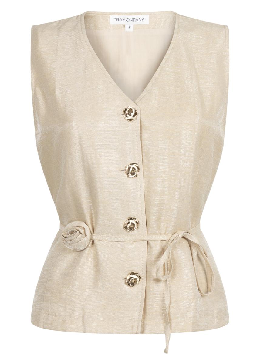 Tramontana Gilet C06-20-802 Beige 1