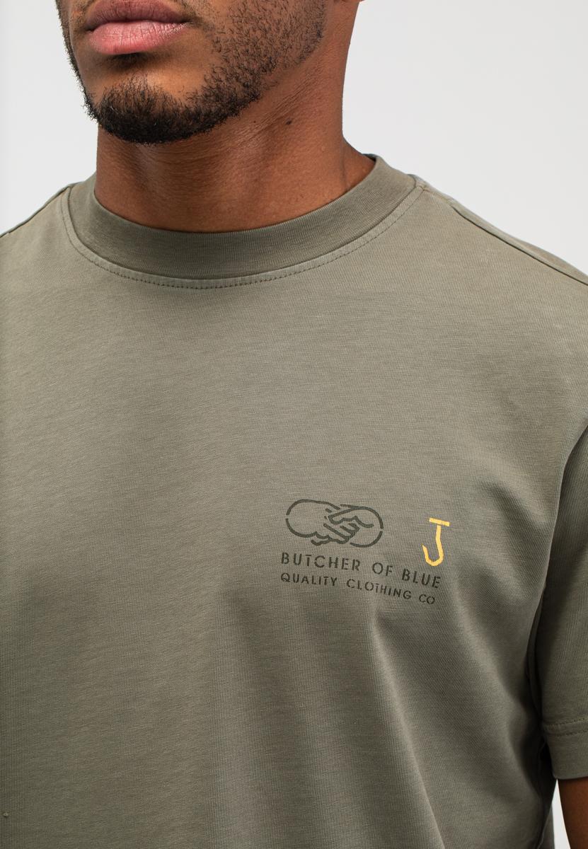 Butcher of Blue T-Shirt Army Elphin Groen 5