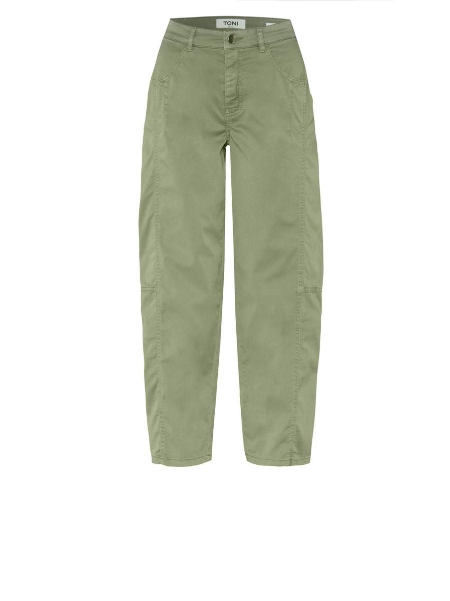 TONI Pantalon Liv Barrel 7/8 21-03/1125-38 Groen 2