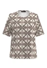 Frank Walder Blouse NOS726421 Roze 1