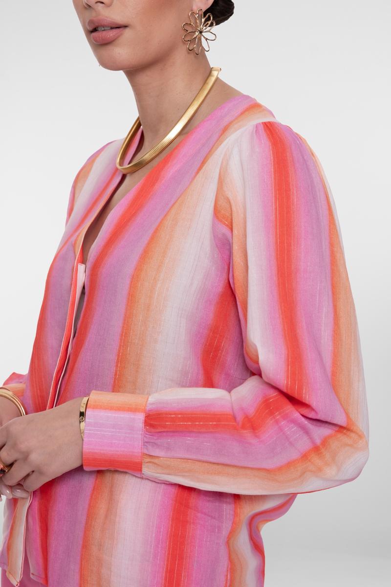 Geisha Blouse 63248-20 Roze 4