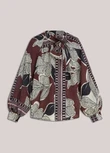 Summum Blouse 2s3553-12487 Paars 2