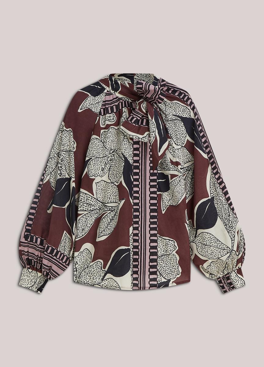 Summum Blouse 2s3553-12487 Paars 2