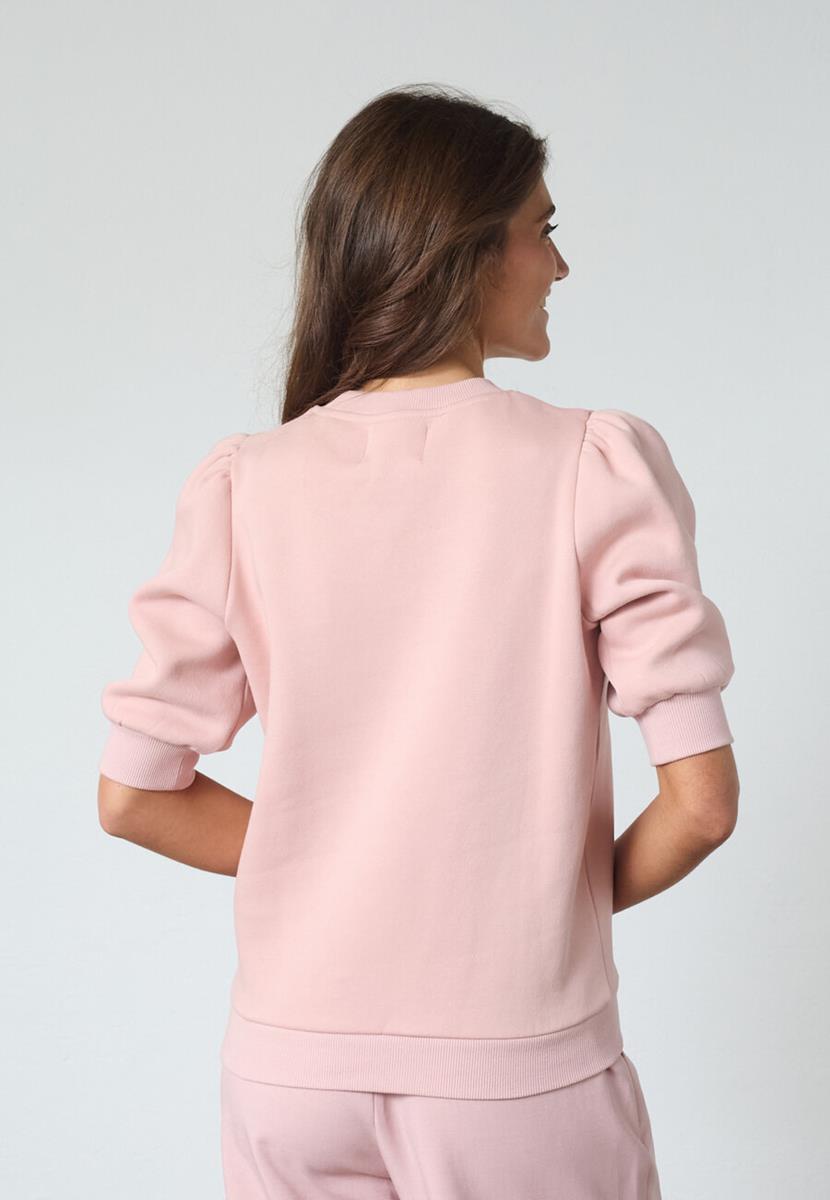 Sisters Point Sweater Peva Puff Roze 3