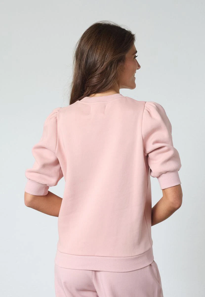 Sisters Point Sweater Peva Puff Roze 3