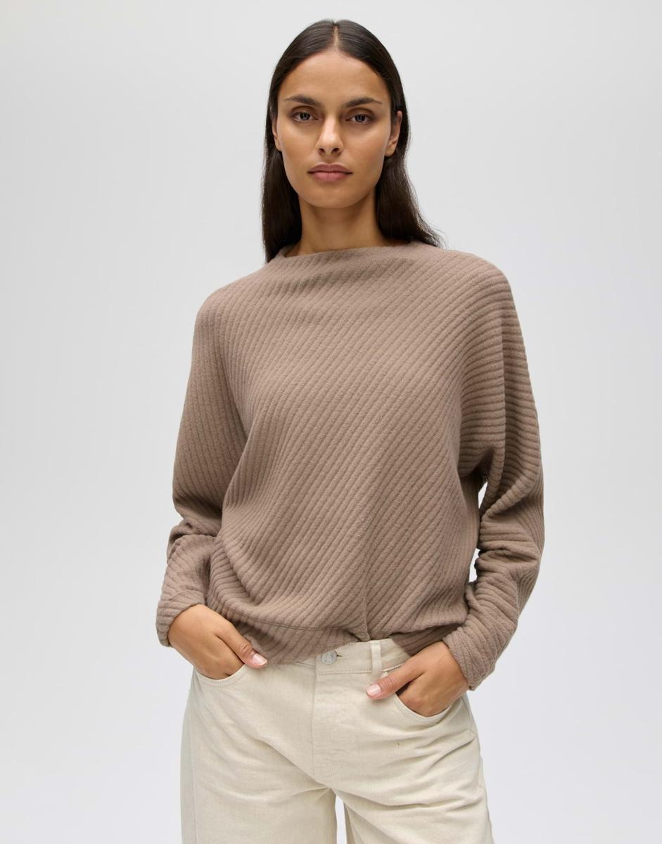 OPUS T-Shirt 10637514595475 Bruin 2