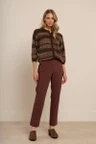 Studio Anneloes Vest Bibi ssl stripe c Bruin 3