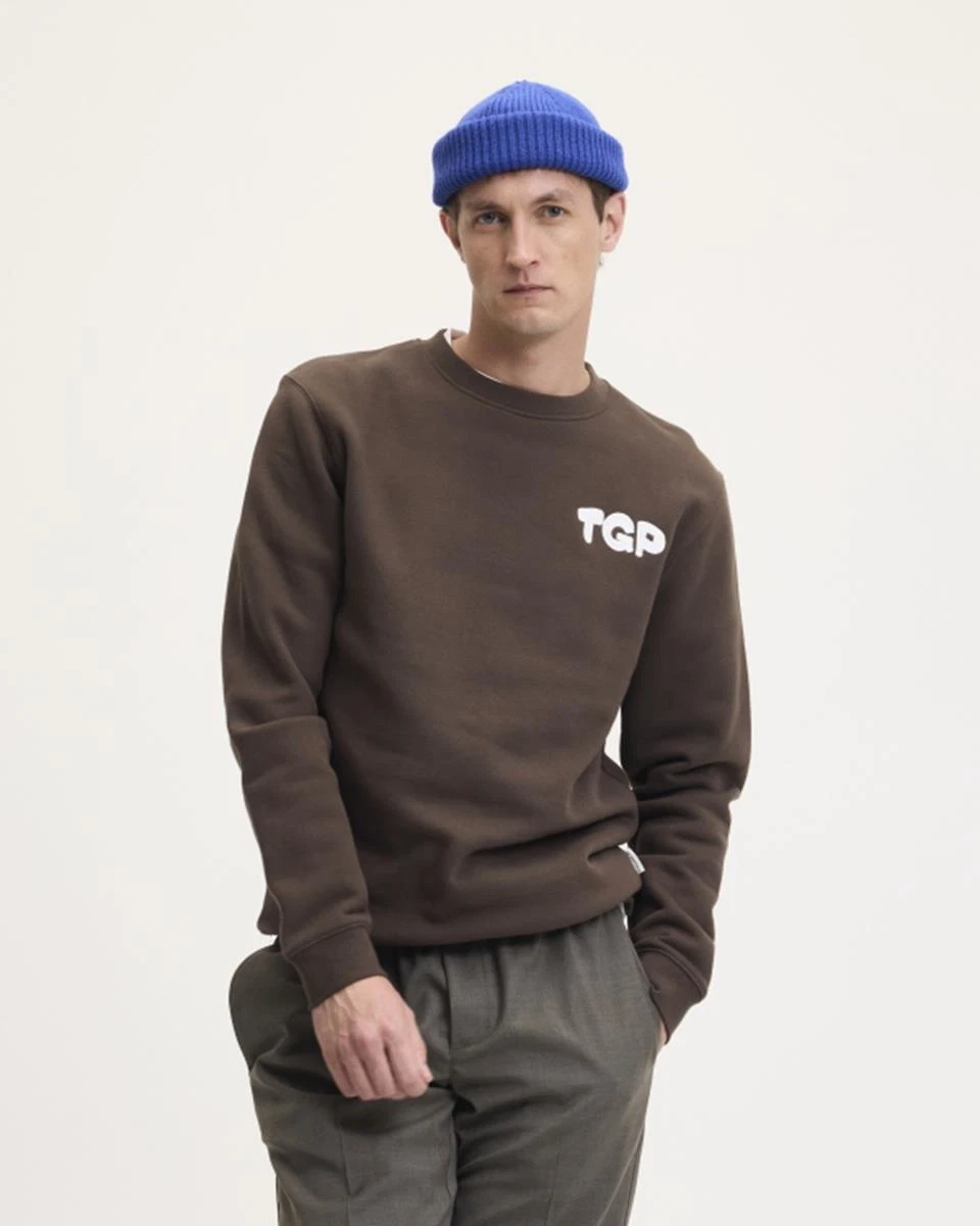 The GoodPeople Sweater Look Bruin 4