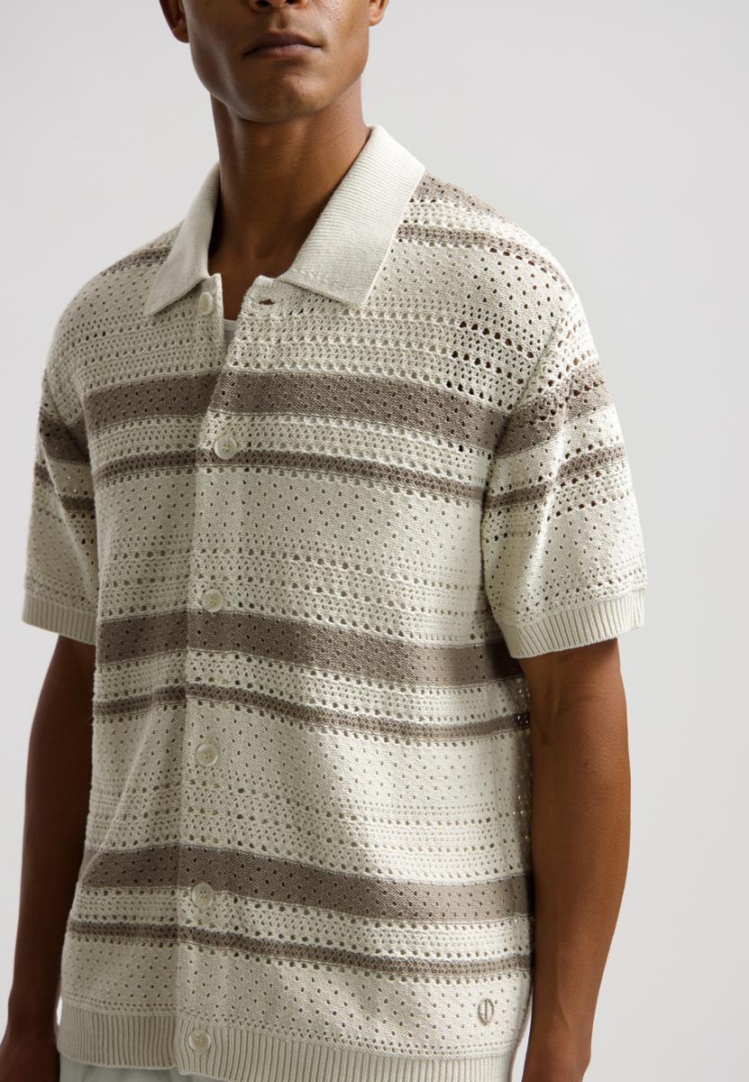Dstrezzed Overhemd Mica Beige 4