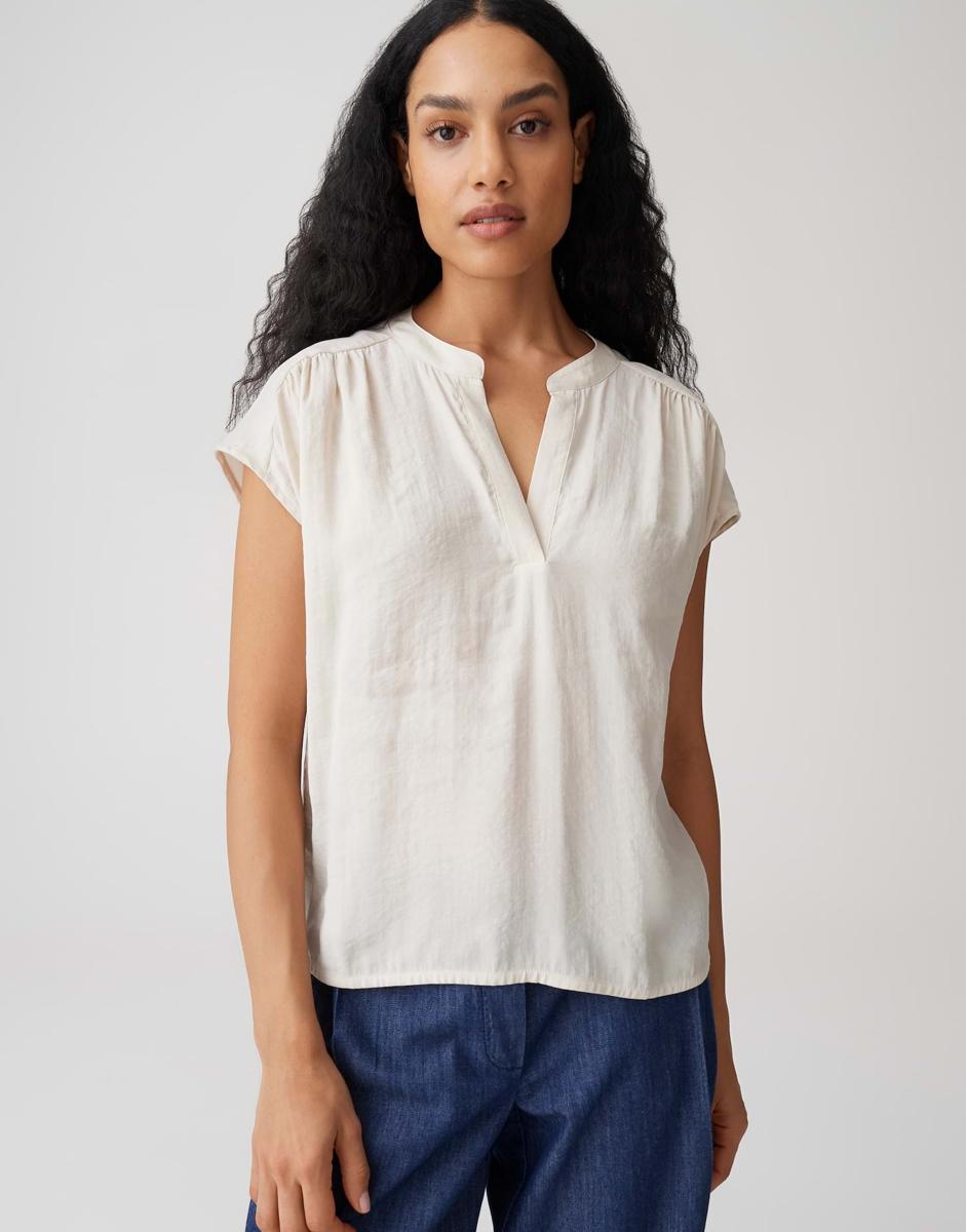 OPUS T-Shirt 1055319422106 Beige 2