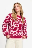 POM Amsterdam Trui SP9766 Rood 1