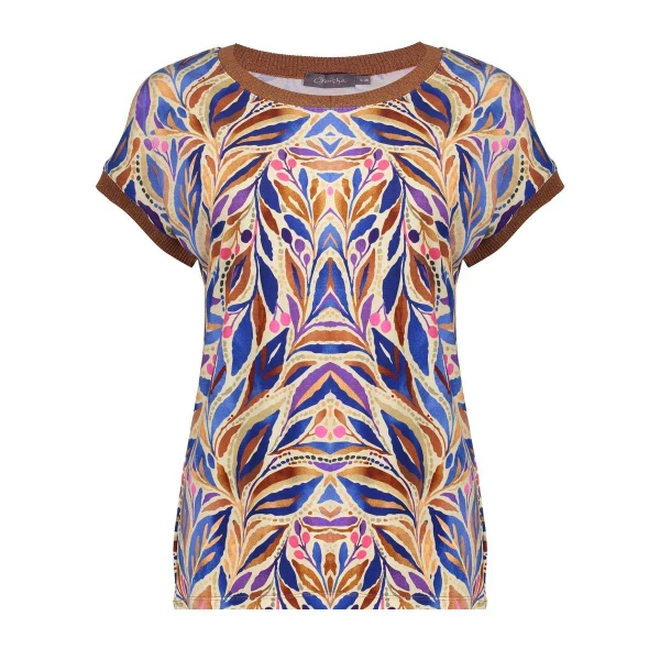 Geisha T-Shirt 62462-60 SARAH Blauw 1