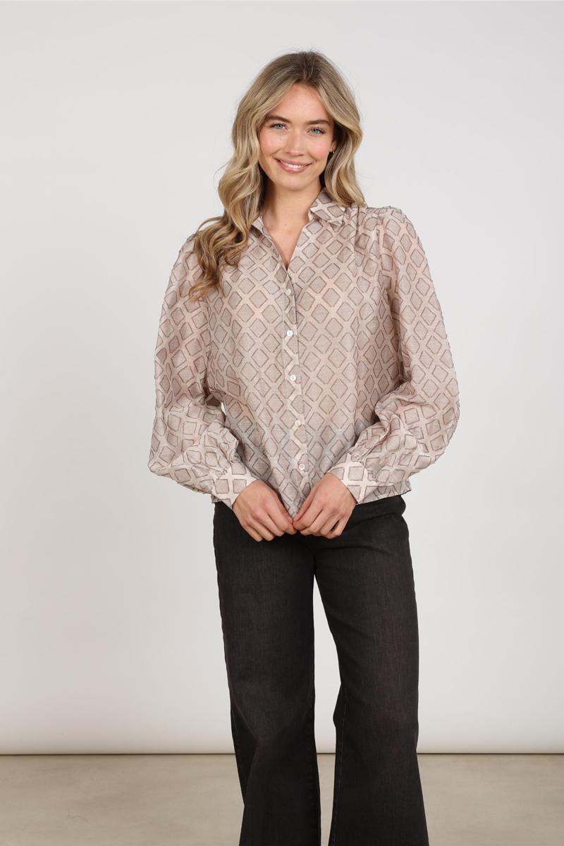 NUKUS Blouse NKF02100 Beige 2