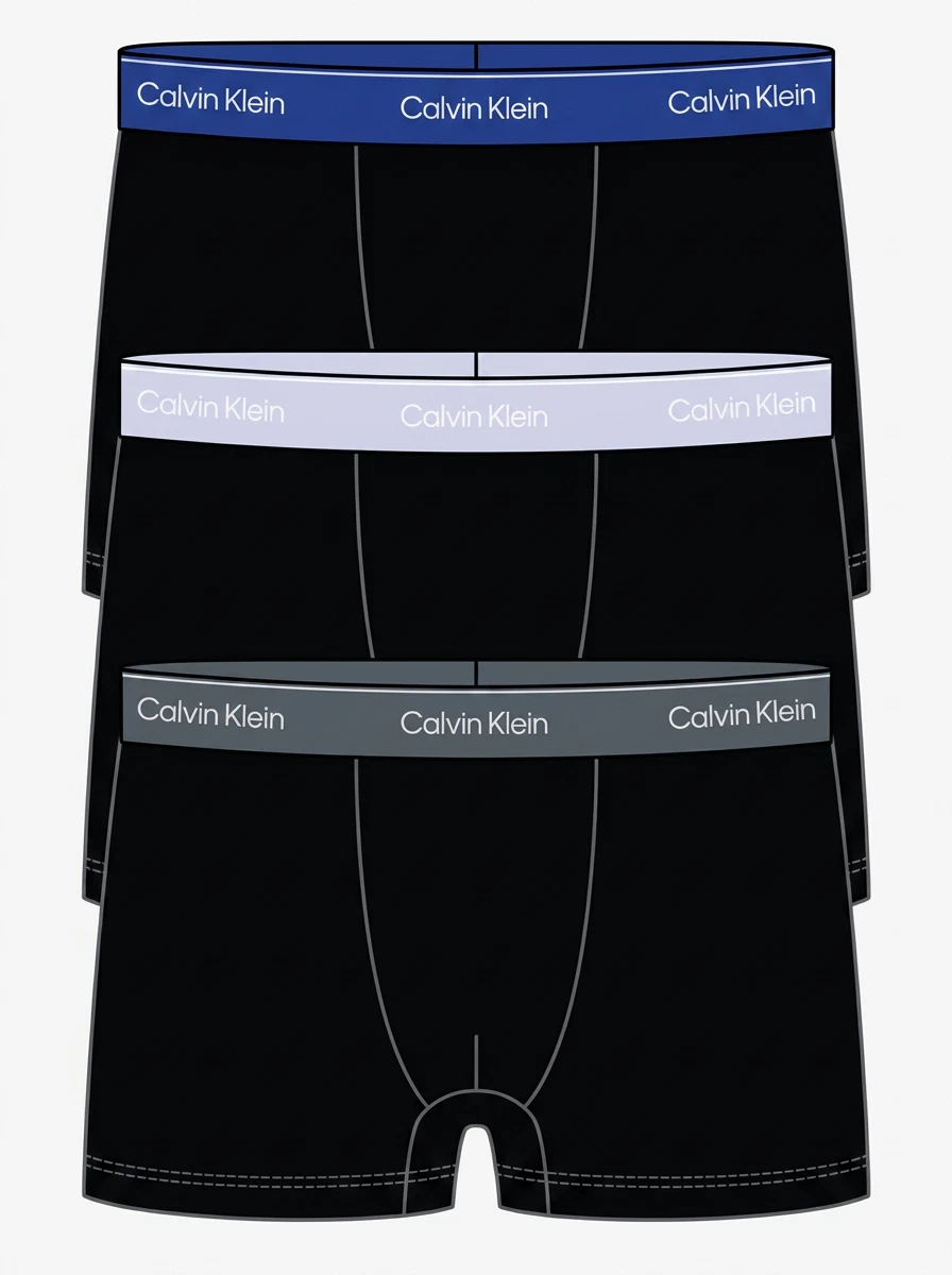 Calvin Klein Boxershort Relaxed Fit Trunk Zwart 1