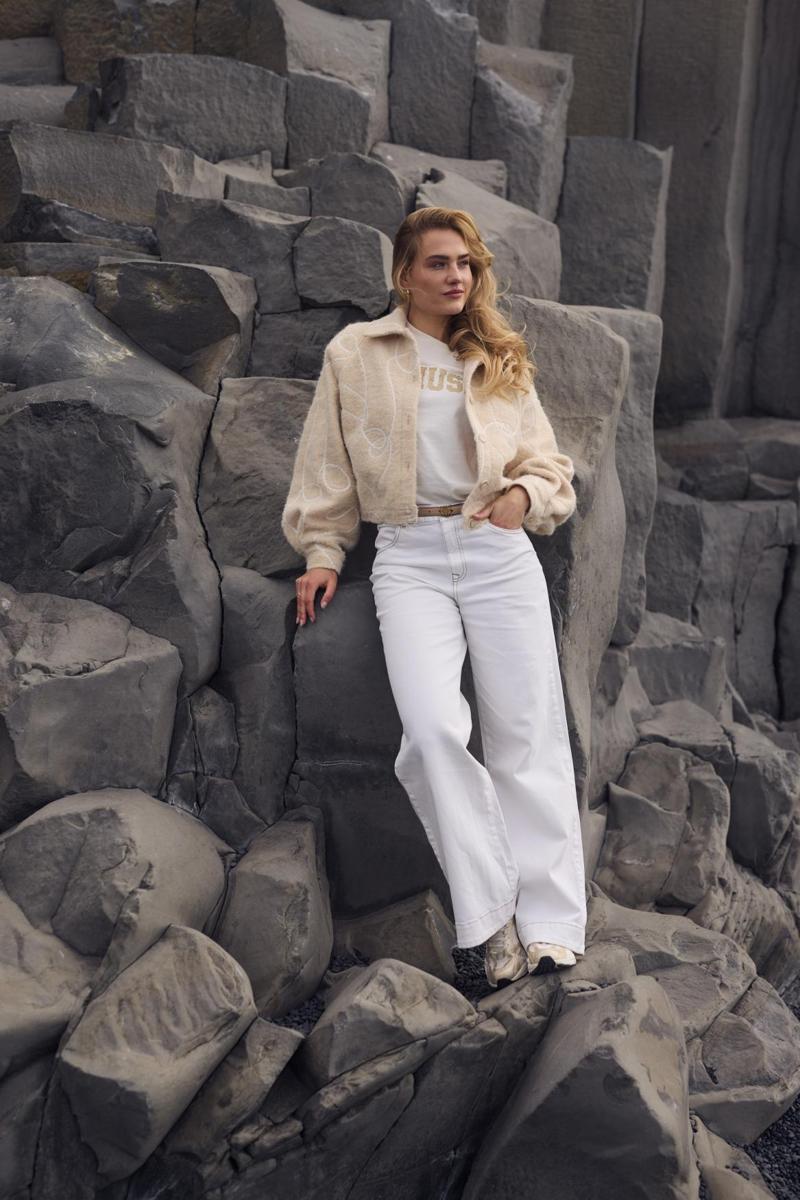 NUKUS Jeans Abby Off-White 5