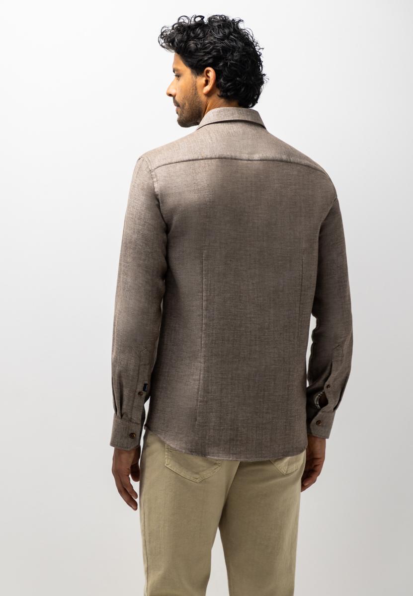State of Art Overhemd 211-26227 Bruin 6
