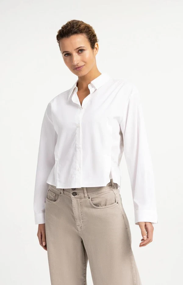 YAYA Blouse 01-201240-608 Wit 1