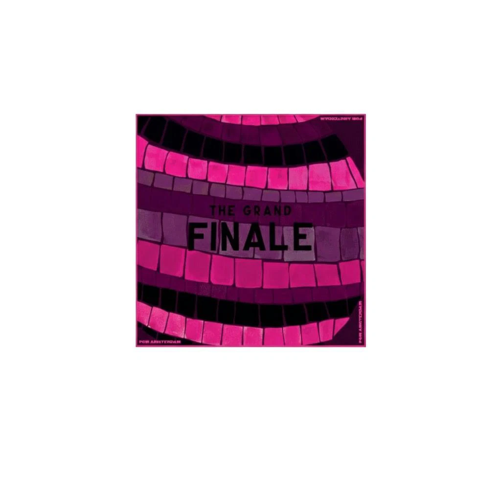 POM Amsterdam Sjaal SP9684 Roze 1