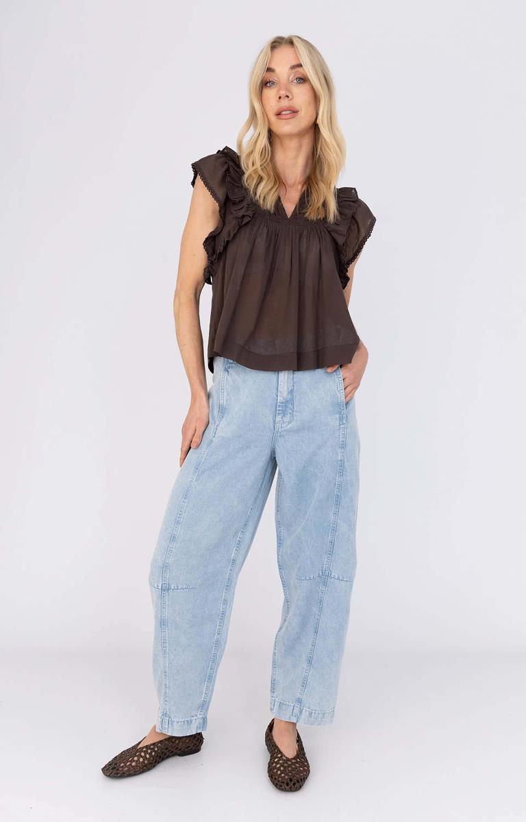 Anna Pantalon 67A24-02CARMEN Blauw 1