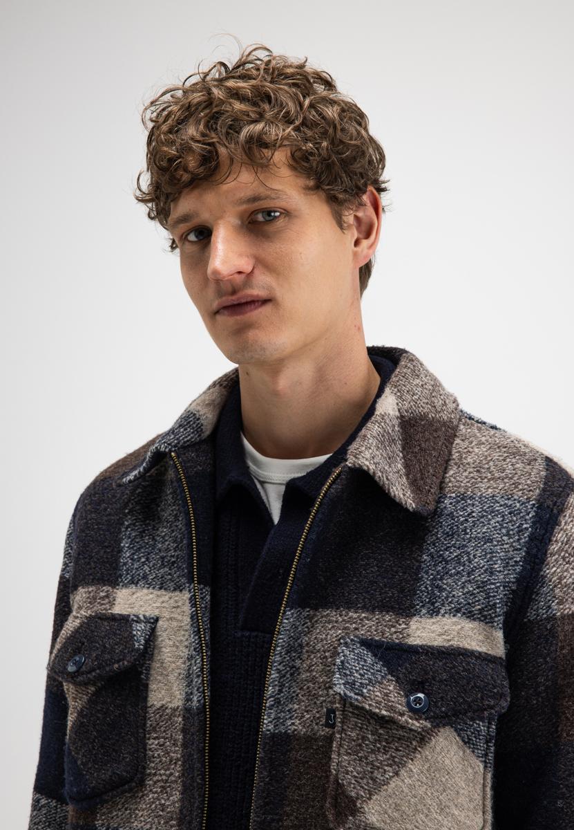Butcher of Blue Overshirt M2624070 Bruin 4