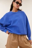 By-Bar Sweater Lili Lucky Blauw 1
